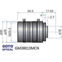 2/3-inch Format Compact Fixed Focal Length Lens